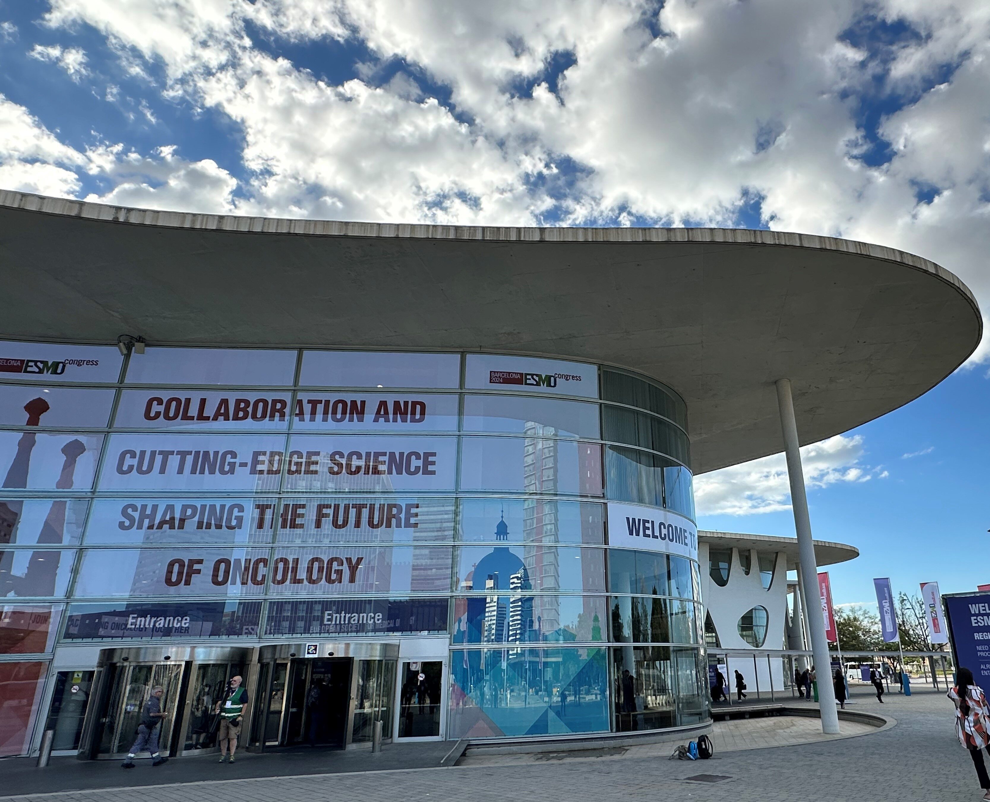 Exterior of the ESMO conference