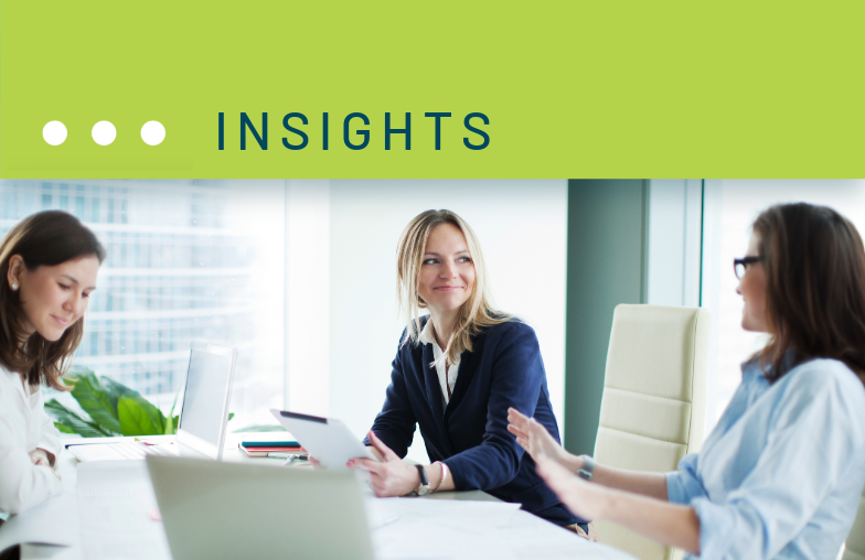 Journal of Clinical Studies thumbnail photo of a group of women speaking at a conference table.