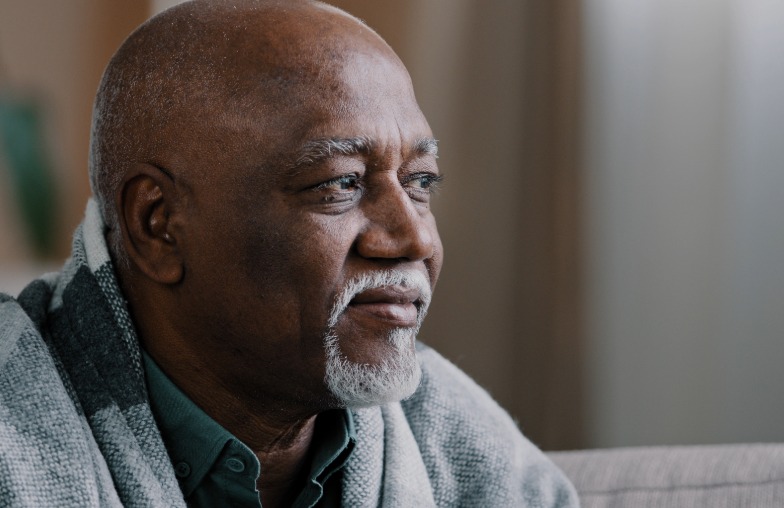 Man with bladder cancer